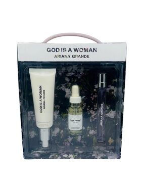 Ariana Grande God Is A Woman EDP Gift Set - Hand & Body Cream, Body Oil, Spray